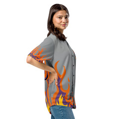 Baseball Jersey | Carolina Reapers | Sports Team Jersey | Gray Variant