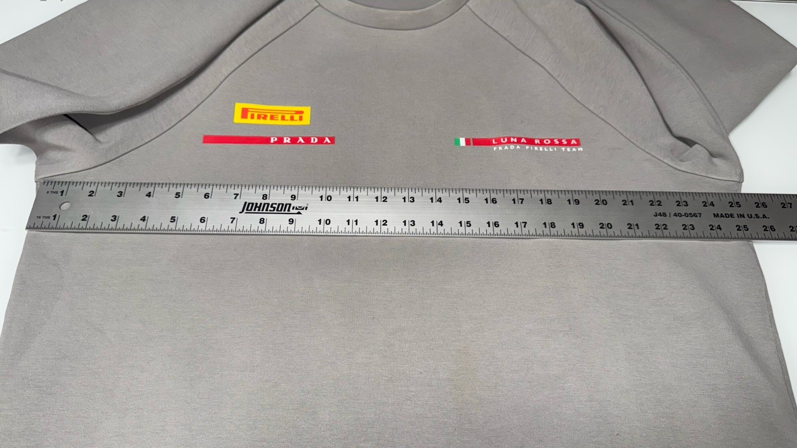Prada Sweatshirt Men’s Size XXL International Grey, Synthetic gallery