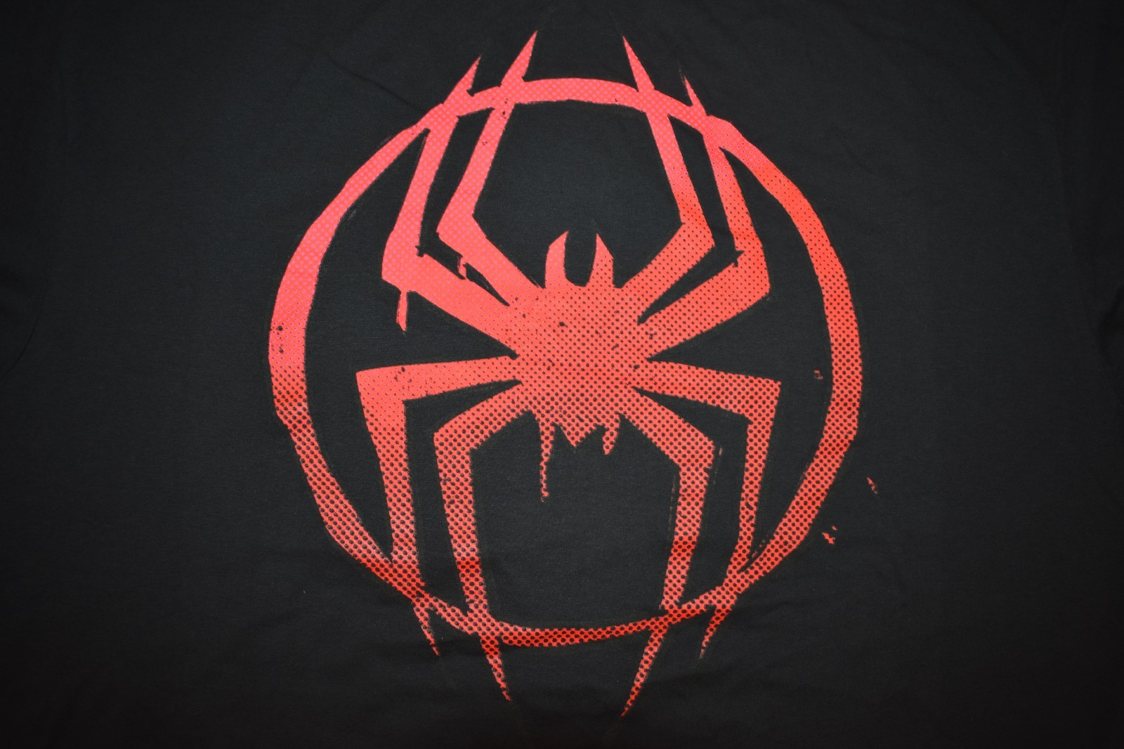 Spider-Man Across The Universe Mens Big & Tall Splatter Logo Shirt New 2XLT gallery
