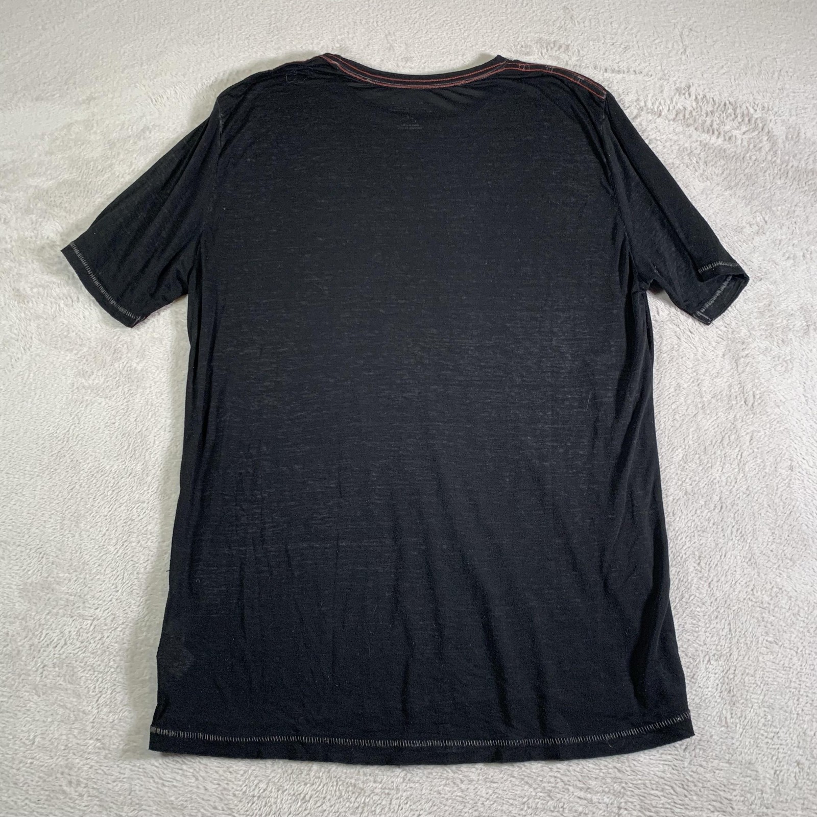 Silver Jeans Co Shirt Mens Large Black Speedway Cobra Motorcycle Graphic Tee gallery