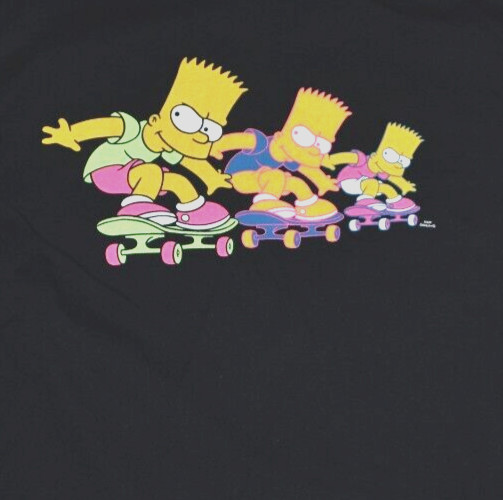Neff x The Simpsons Mens Bart Simpson Skateboarding Funny Shirt New M, L, XL gallery