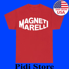 Magneti Marelli Men’s Red T-Shirt Size S to 3XL