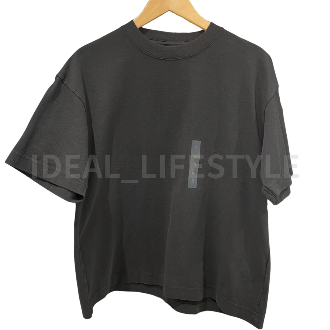 UNIQLO Boxy Cropped T-Shirt S M L XL XXL 3XL 4XL Short Length Men 487962 NWT gallery