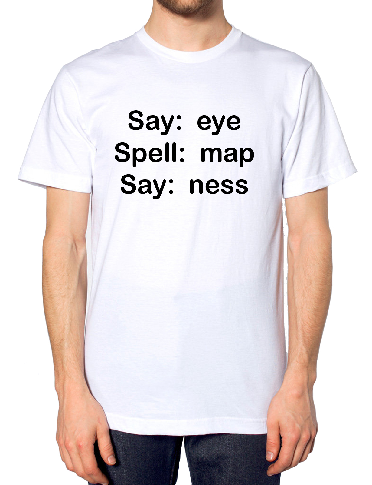 Eye Map Ness Funny Penis T-Shirt Comedy Dad Fathers Day Christmas Pub Drink gallery