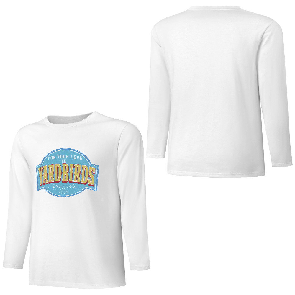YARDBIRDS blue T SHIRT new all Sizes S M Lg XL XXL 60s rock LONG SLEEVE gallery