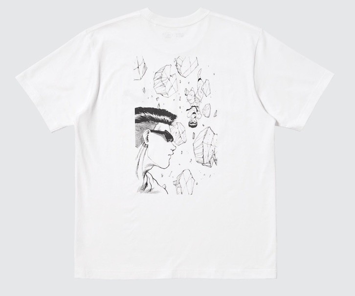 Uniqlo Yu Yu Hakusho UT Shueisha 100th Anniversary white T-shirt Cotton Japan gallery