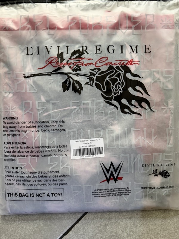 CIVIL REGIME x WWE EDDIE GUERRERO OVERSIZED T SHIRT XL gallery
