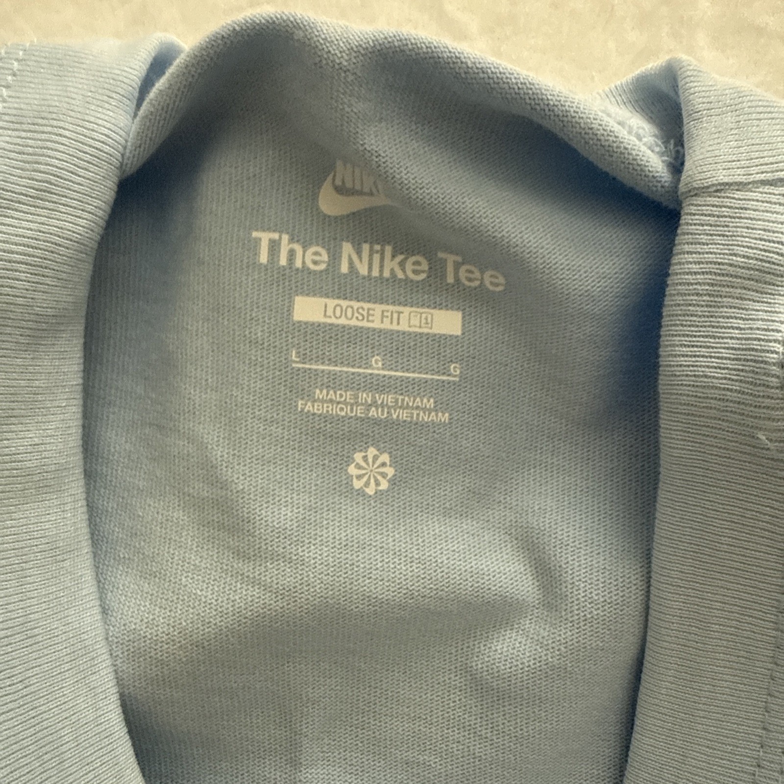 Nike Men’s Heavyweight Pocket Tee - Sky Blue - Size Large - NWT gallery