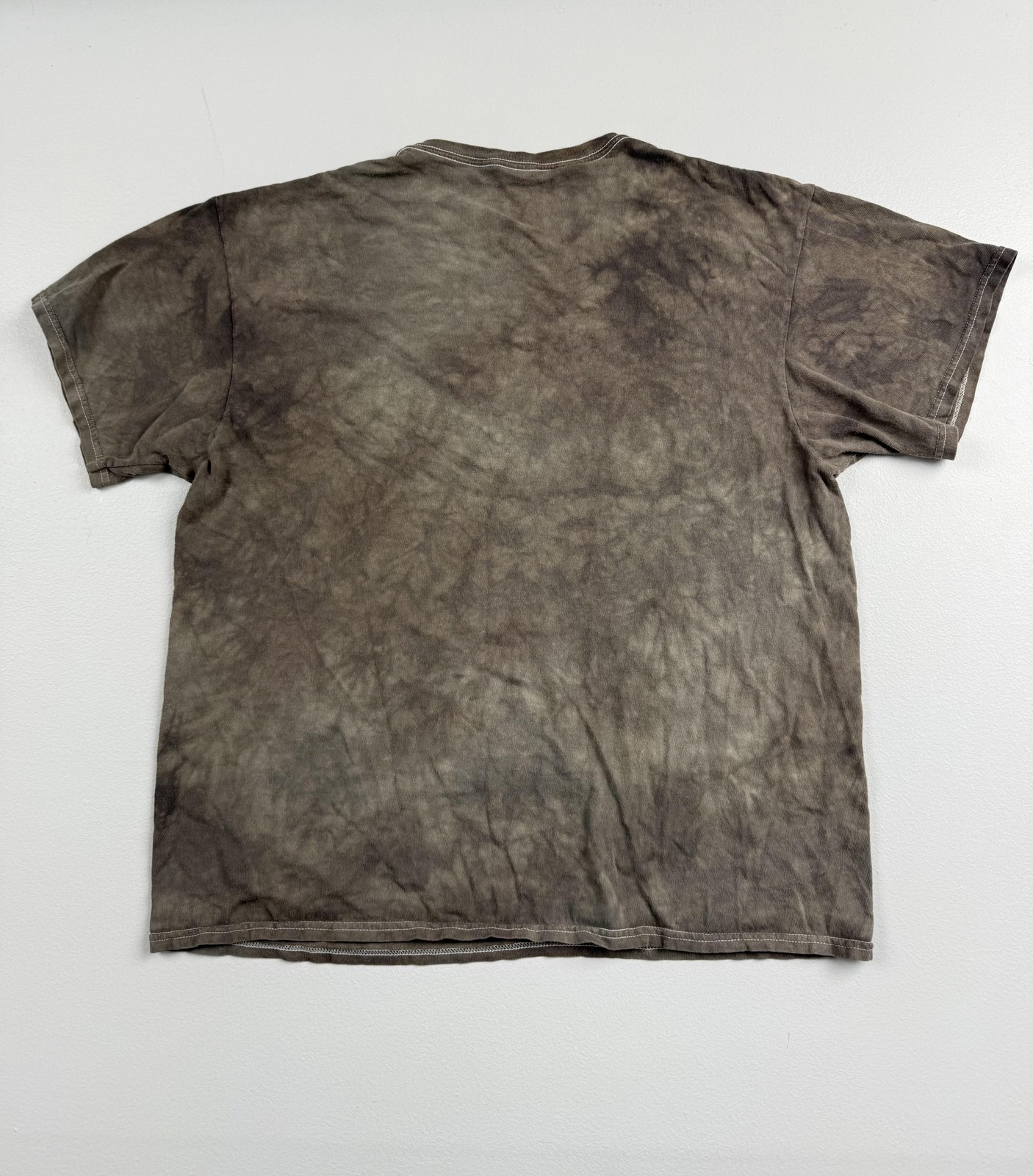 Delta Pro Shirt Mens XL Brown Pumpkin Scarecrow Graphic Tee Halloween Horror gallery