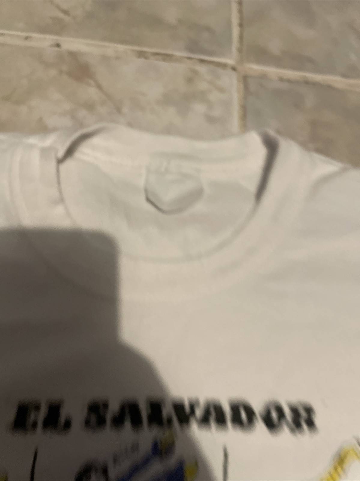 Vtg 80s 90s El Salvador Funny Parody T-Shirt Joke Grunge Single Stitch SZ Large gallery