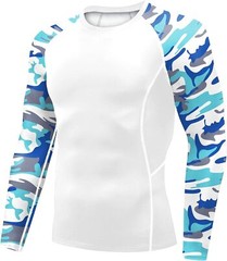 American Flag Rash Guard �C Men’s UPF 50+ Sun Protection Long Sleeve Shirt