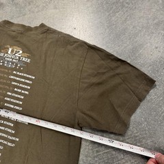 Men’s U2 Joshua Tree 2017 T-shirt Concert Band Tee Short Sleeve XL