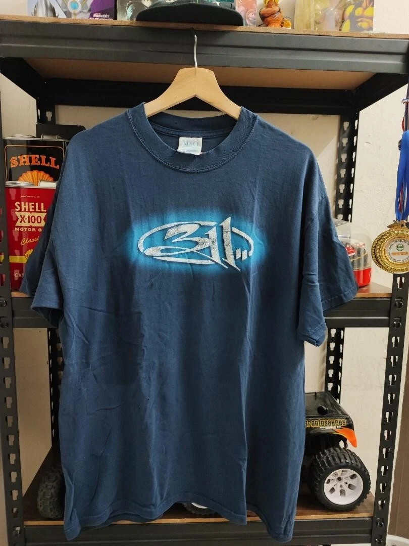 311 Rock Band logo short sleeve navy color classic shirt gallery