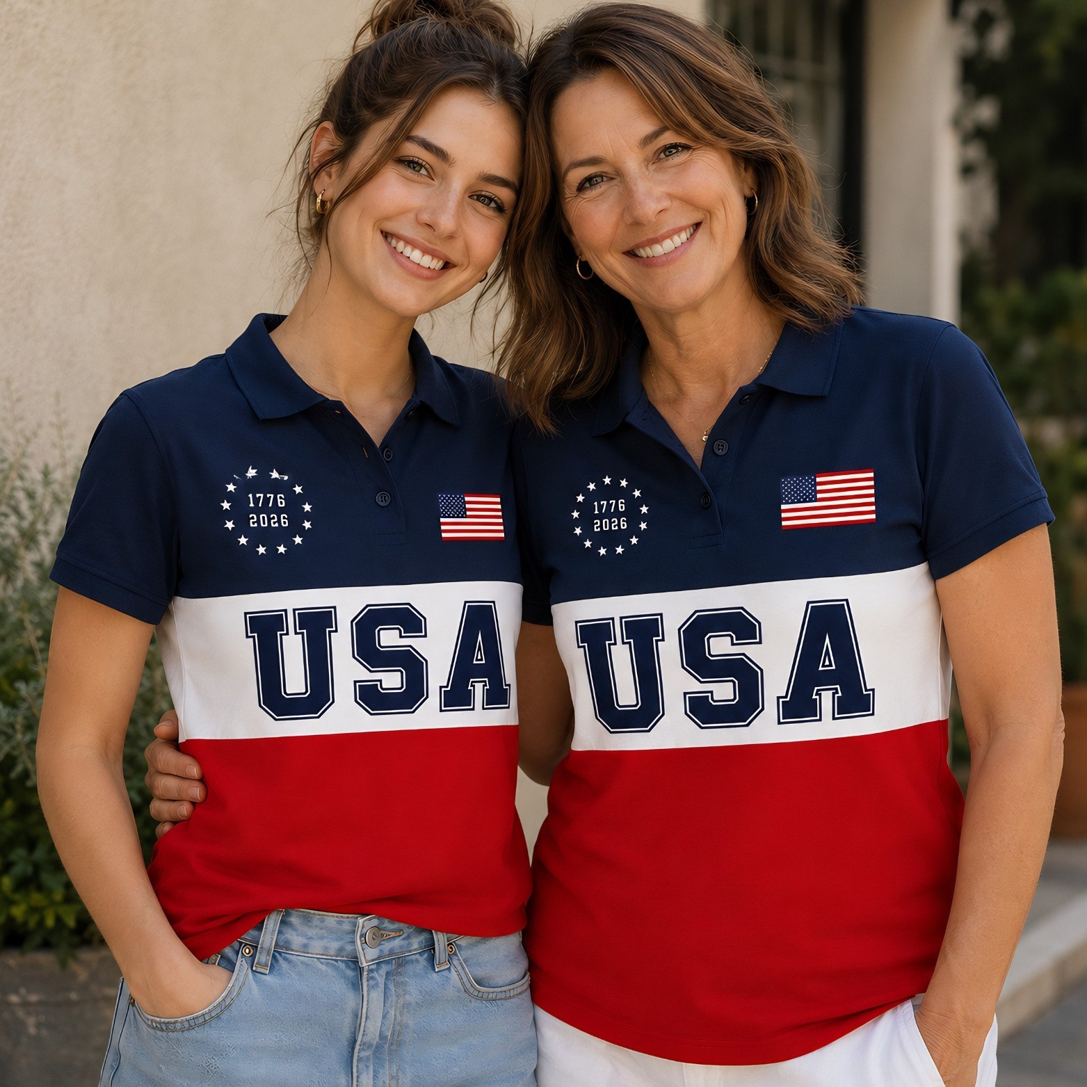 250th Anniversary Star Patriotic Polo United States Of America 1776-2026 (S-5XL) gallery