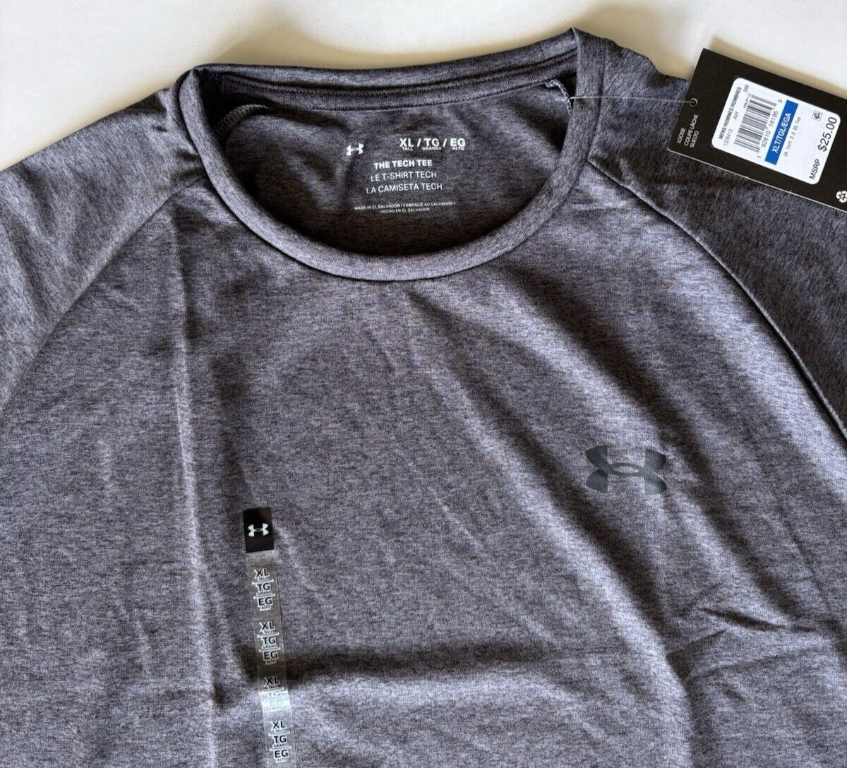 Mens Under Armour UA XLT Tech 2.0 T-Shirt Short Sleeve Tee Training Shirt NWT gallery