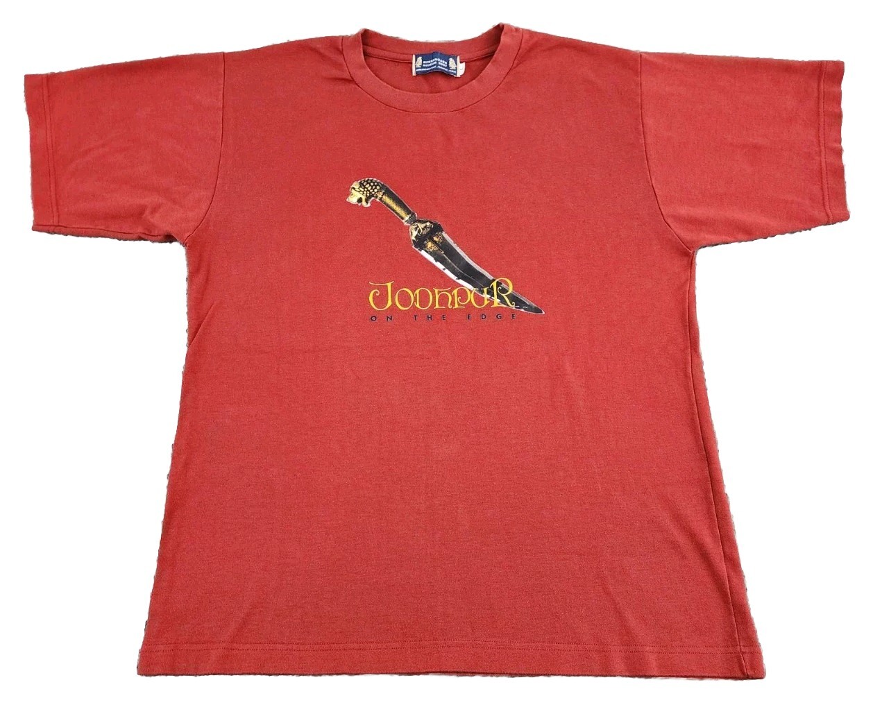Lion Head Dagger Shirt Mens Large Mehrangarh Museum Shop Jodhpur India Adult A14 gallery