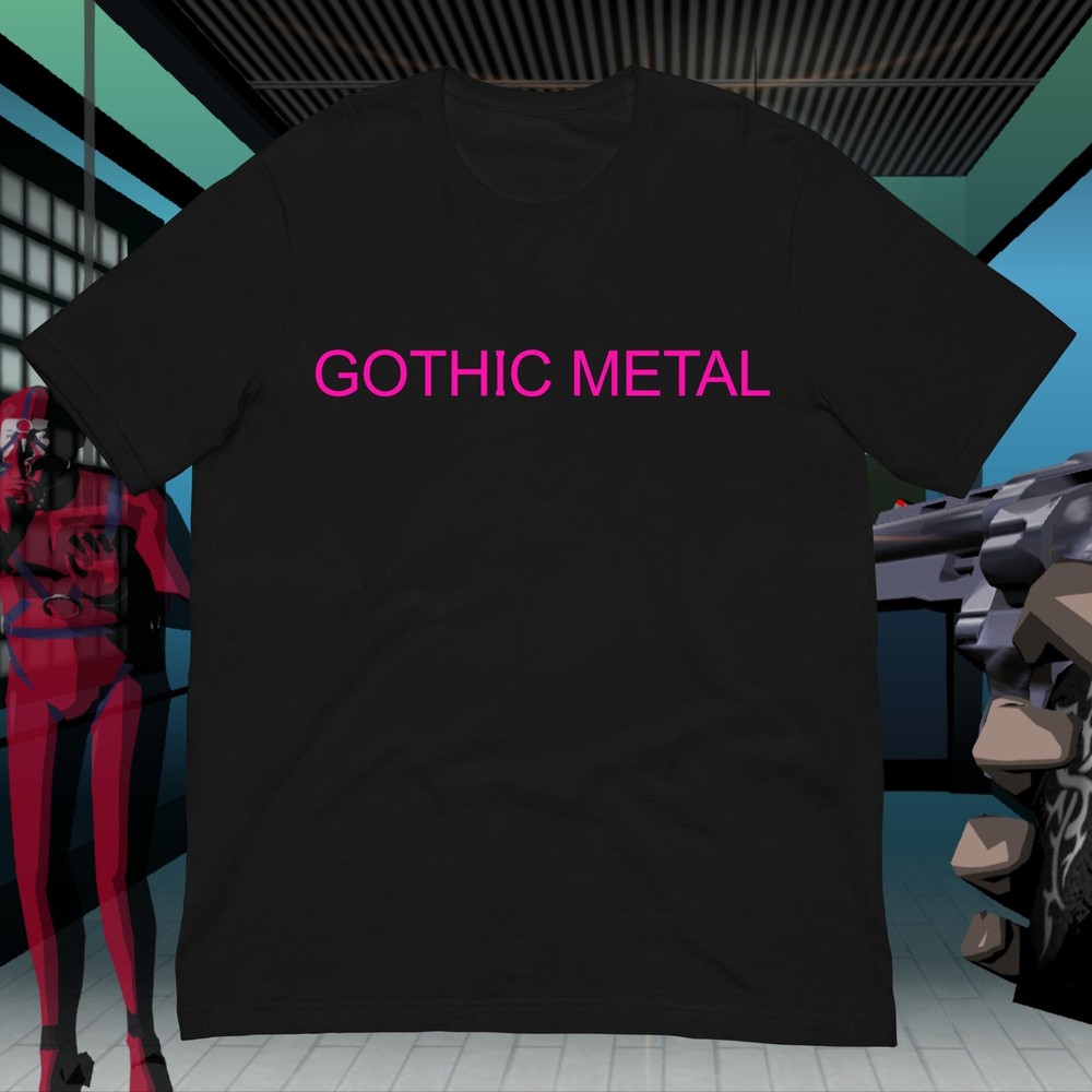 Killer 7 Travis Bell Gothic Metal Shirt Grasshopper Manufacture