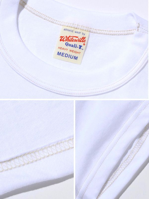 WHITESVILLE T-SHIRT WV73544 2-PACK White Shipping Fedex or DHL Fast ship gallery