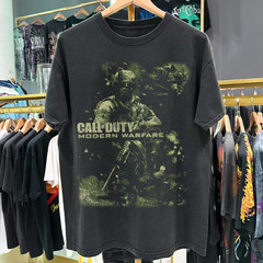 Modern Warfare Washed T-Shirt Black L