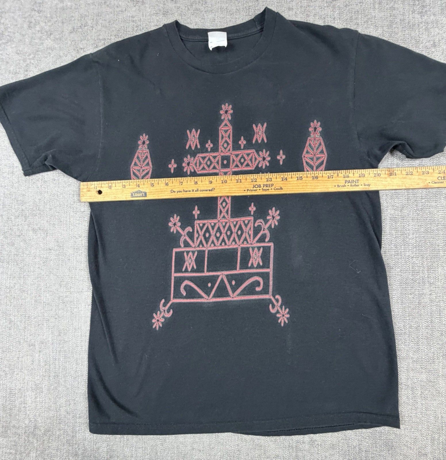 Baron Samedi Voodoo Veve T-shirt witchcraft skeleton death occult wicca Men’s M gallery