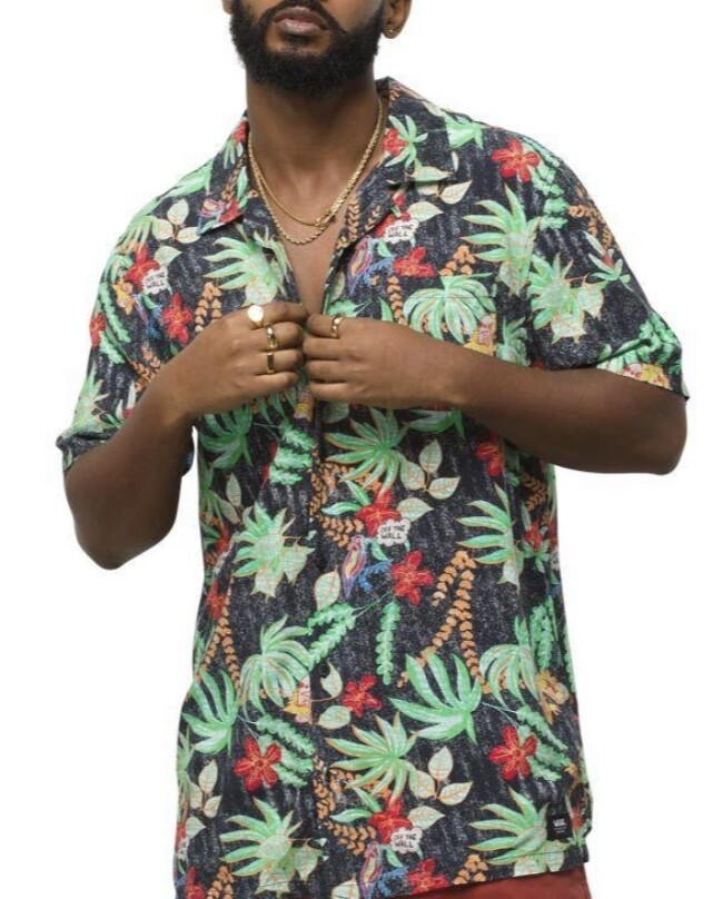 VANS Men’s Shirt Crayola VN0A7PNEFS8 Green Size S gallery