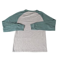Home State Apparel Utah The Beehive State Raglan Long Sleeve Shirt Gray Green