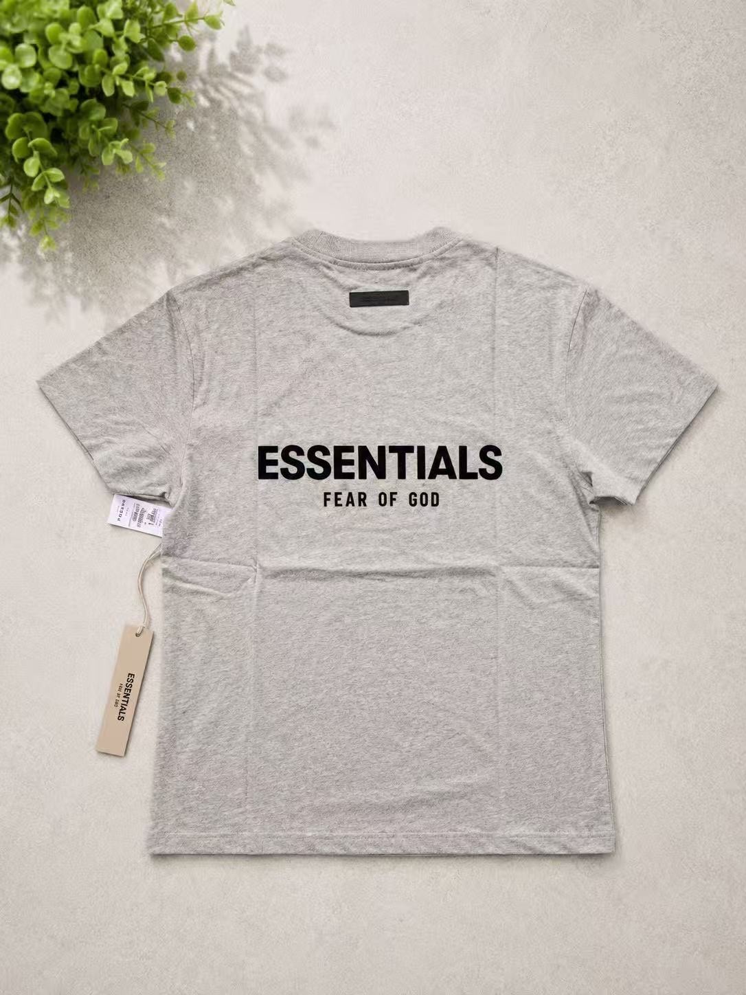 Authentic Fear Of God Essentials Dark Oatmeal T-Shirt | All Sizes XS-XL | gallery