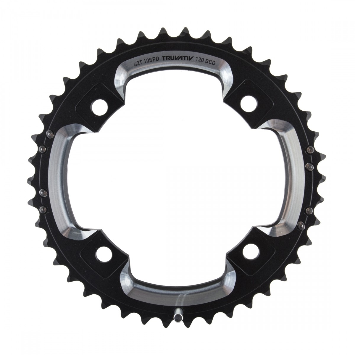 SRAM/Truvativ X0 X9 GXP Chainring 42T 120 BCD Aluminum Black Use with 28T