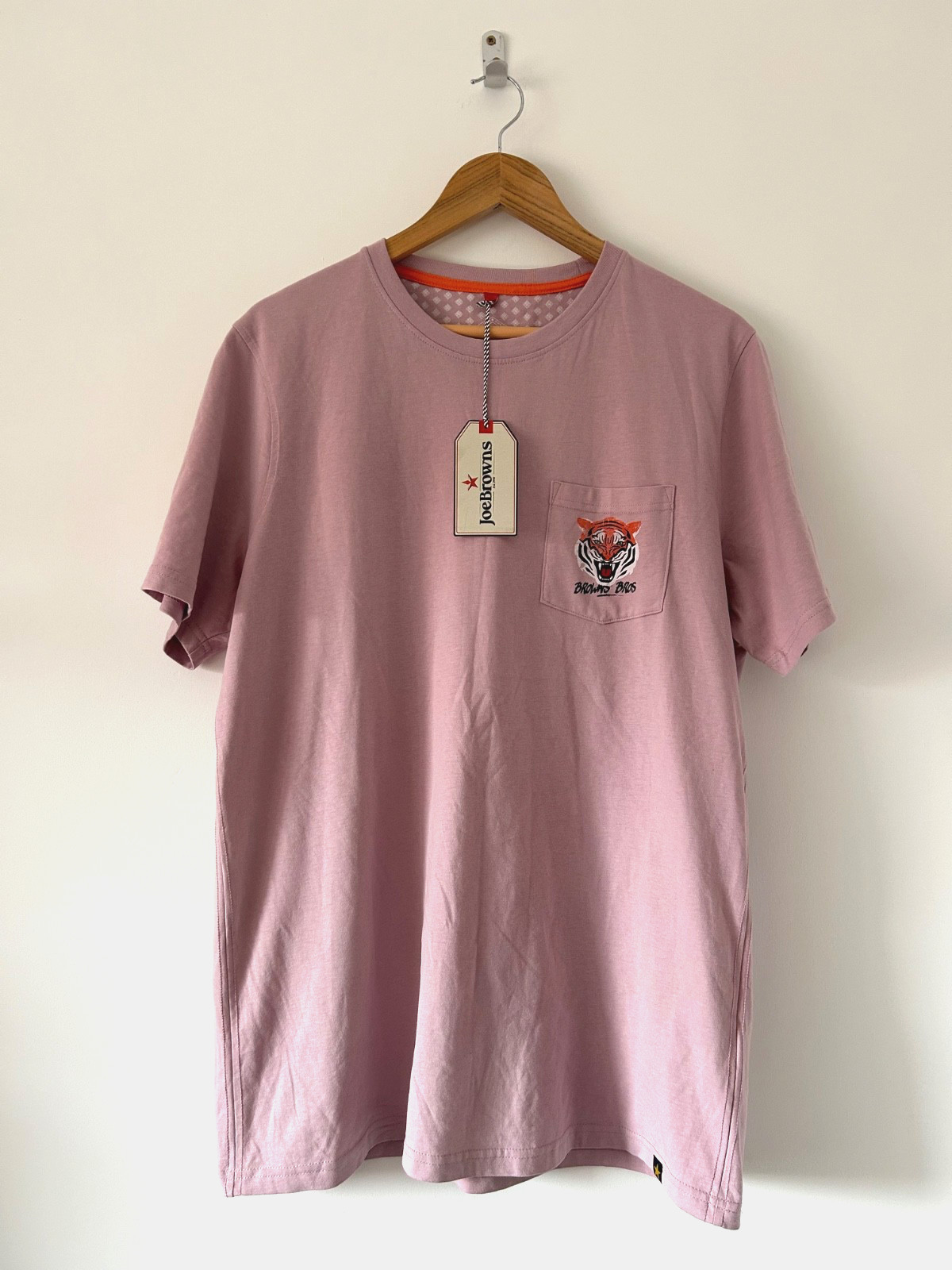 Joe Browns T Shirt NEW Large Pink Tiger Print Graphic Tee Casual Wear BNWT gallery