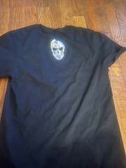WWE Authentic Bad Bunny Royal Rumble 2021 Black Graphic T-Shirt Mens Large L