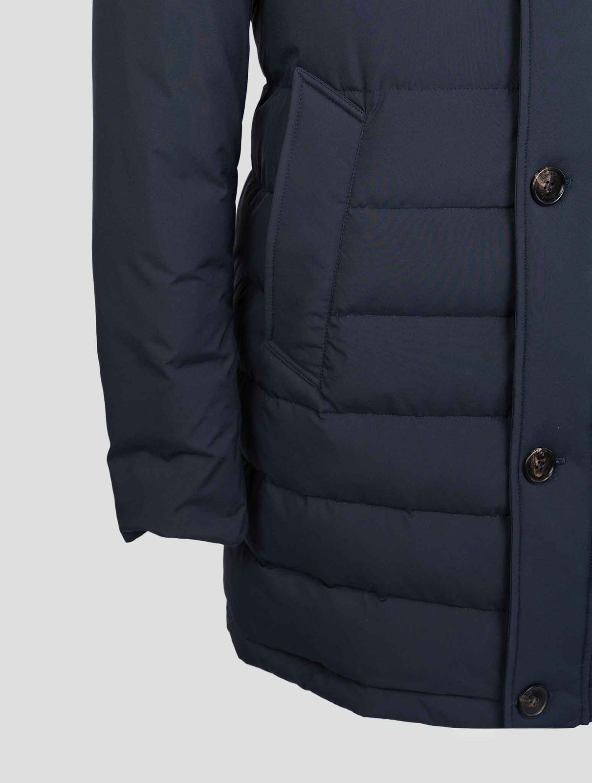 NEW SARTORI NAPOLI BLUE PL OVERCOAT US 46 - EU 56 US1088 gallery