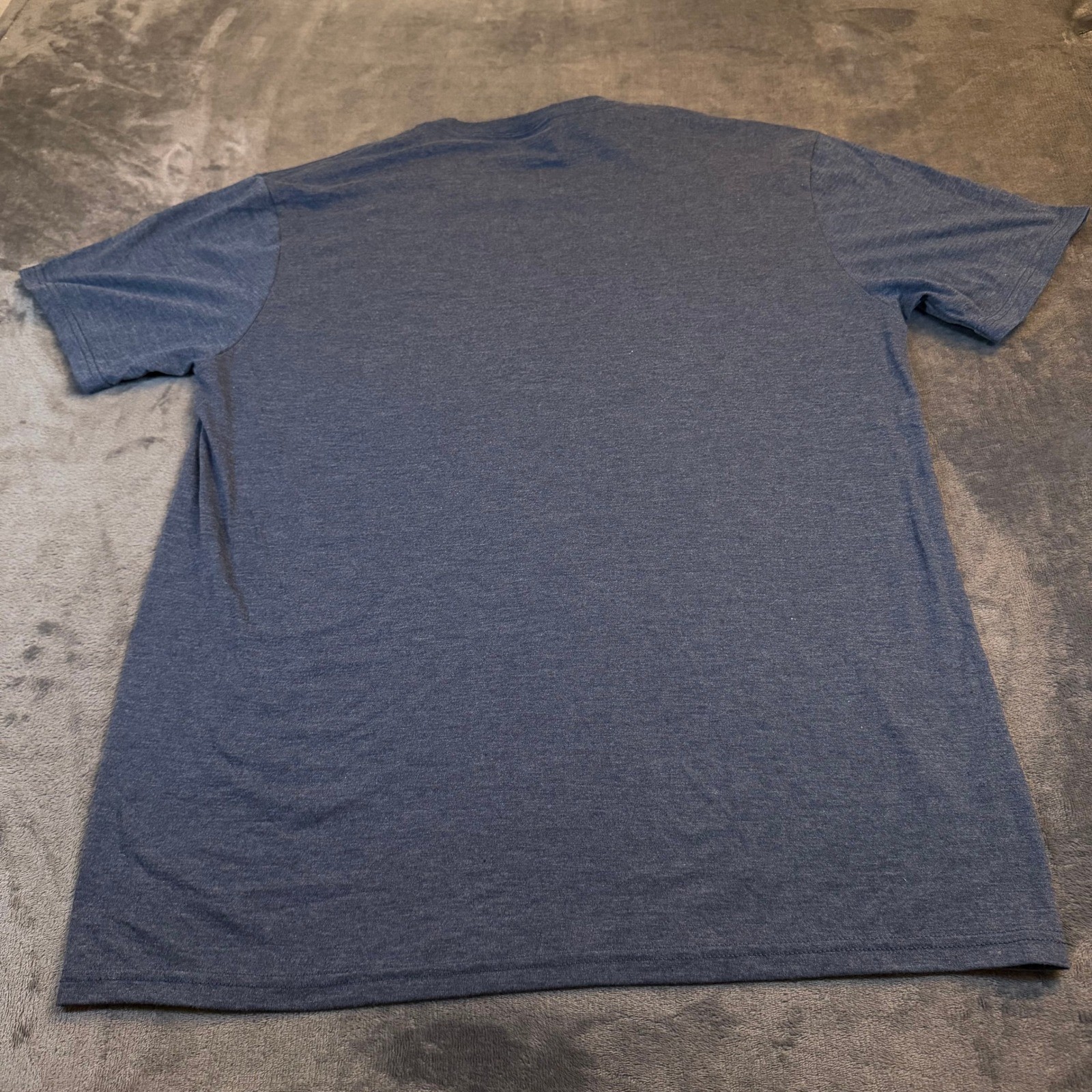 District Blue Moon Graphic T Shirt Mens Large Blue Tri Blend Short Sleeve gallery
