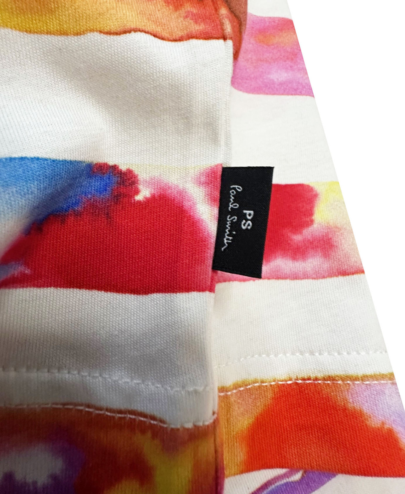 PAUL SMITH 100% COTTON MULTICOLOURED T-SHIRT / TOP BRAND NEW TAGS RARE SZ-S gallery