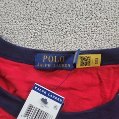 Polo Ralph Lauren Men Track Team Varsity Red Tee Big & Tall XLT New