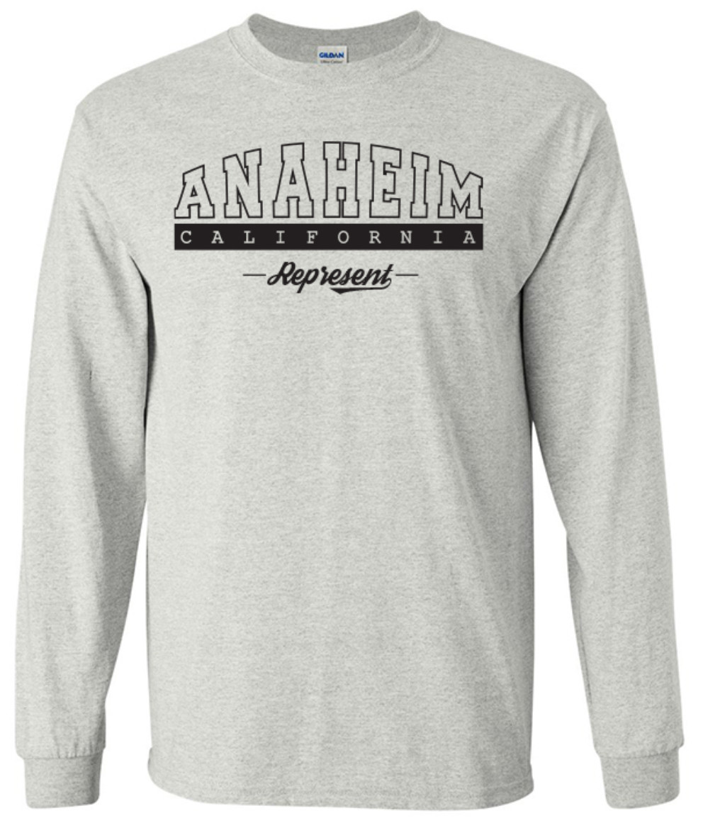 Anaheim California State T-Shirt Long Sleeve Graphic Tees Unisex apparel Design gallery
