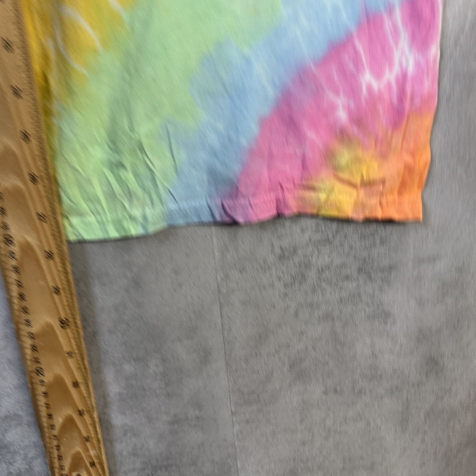 Tie Dye T Shirt Mens M MultiColour Alpha Chi Varsity Summer Festival Rave gallery