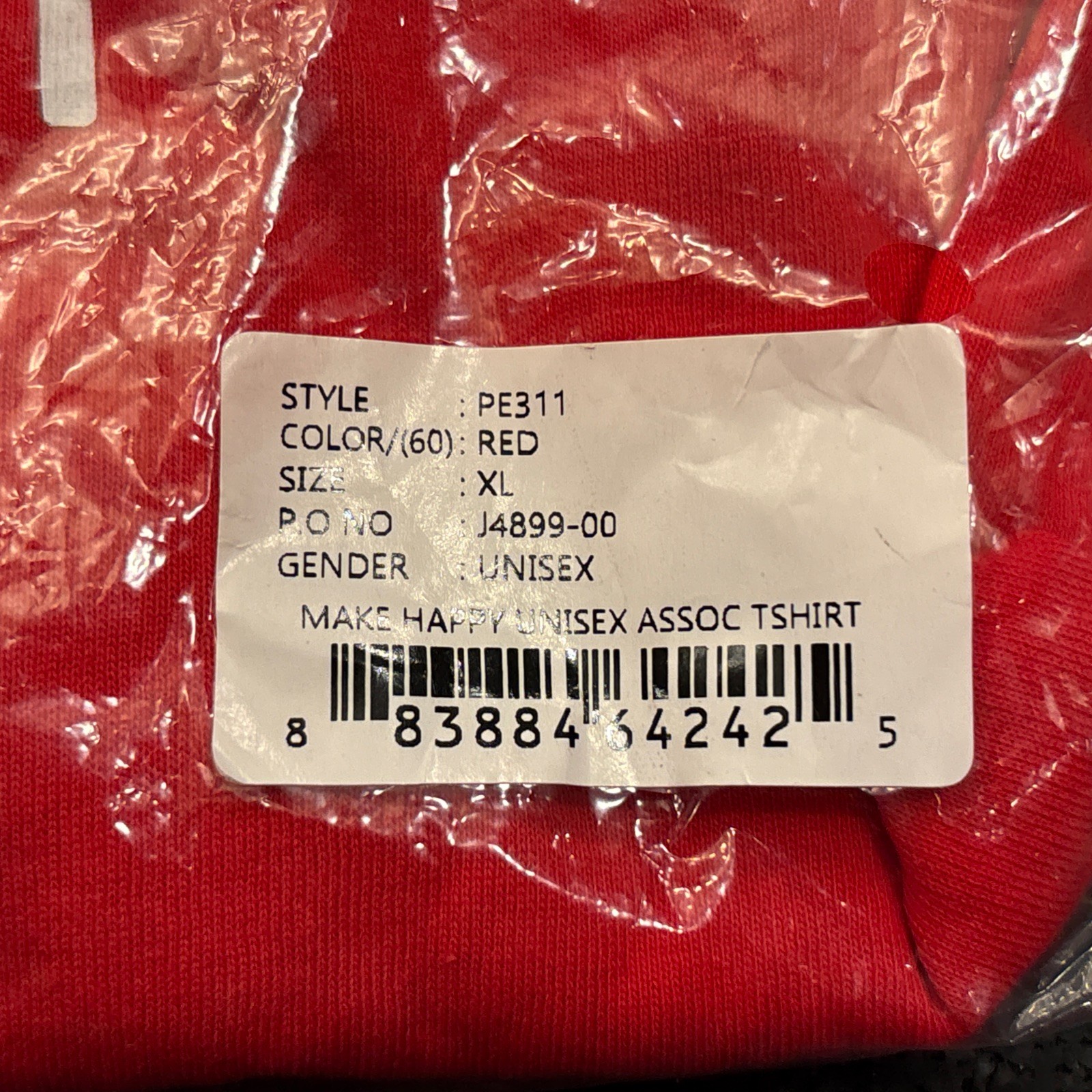 Panda Express Employee Uniform Shirt Red Size XL Official Merchandise FREE SHIP! gallery