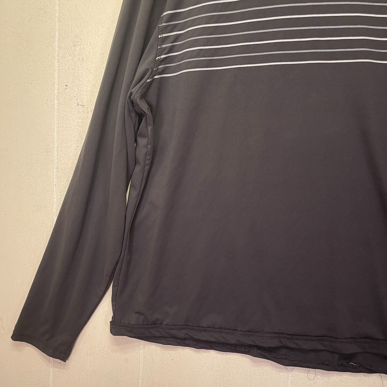Hang Ten Sun Tee Shirt Men Medium Gray UPF 50+ Athleisure Summer Beach Wicking gallery
