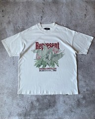Represent DOUBLE DISTILLED FLAT WHITE T-SHIRT Size-L