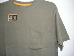 Berne Lightweight Performance Short Sleeve Pocket T-Shirt Berne BSM38 LCNOlive