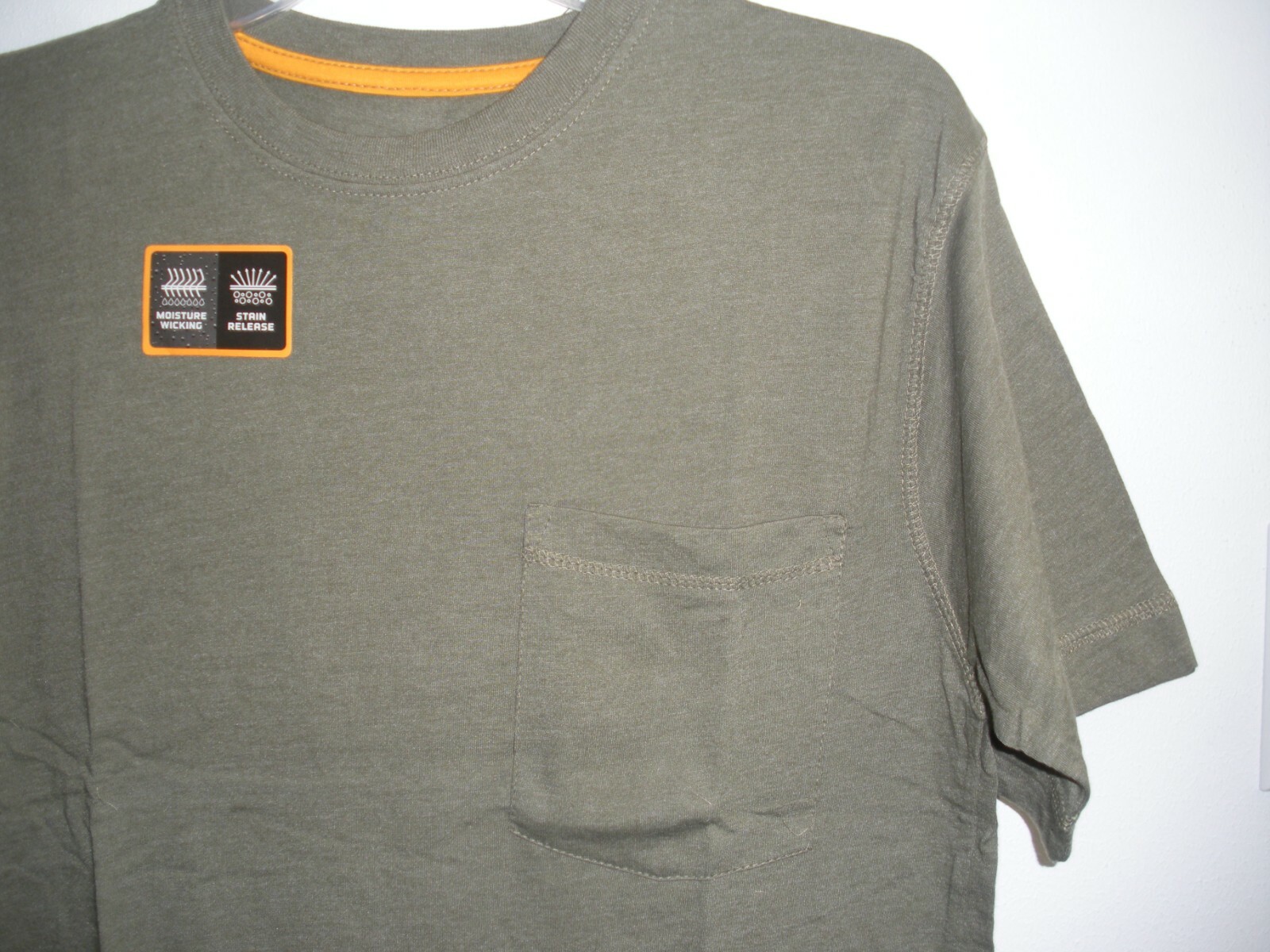 Berne Lightweight Performance Short Sleeve Pocket T-Shirt Berne BSM38 LCNOlive gallery