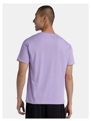 ATHLETIC WORKS Men’s M (38-40) Tri-Blend Tee Short Sleeve • Lovely Purple