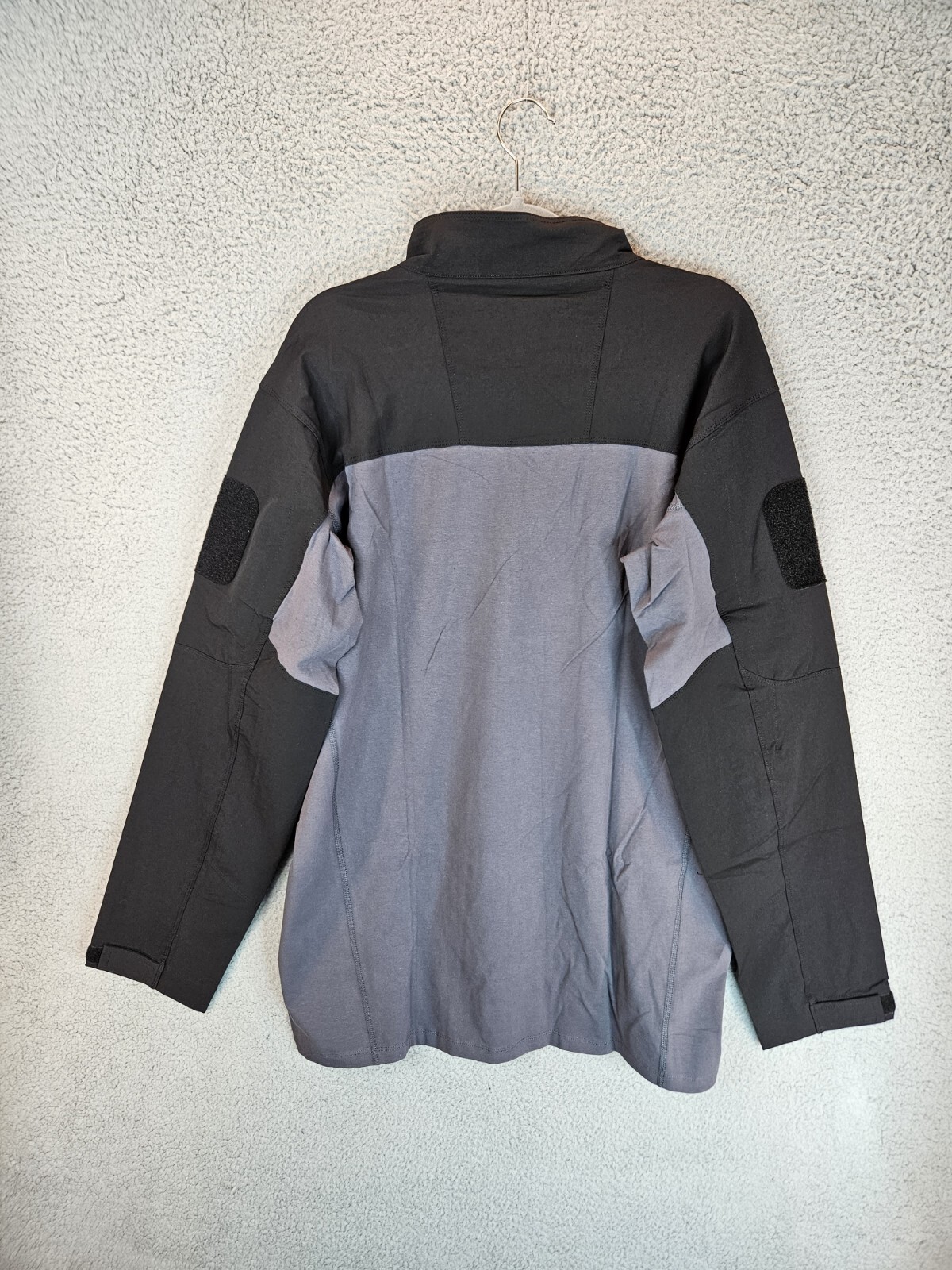 TacVasen Mens Tactical 2XL Shirt Black-Gray Cotton Body Nylon Sleeve Outdoors gallery