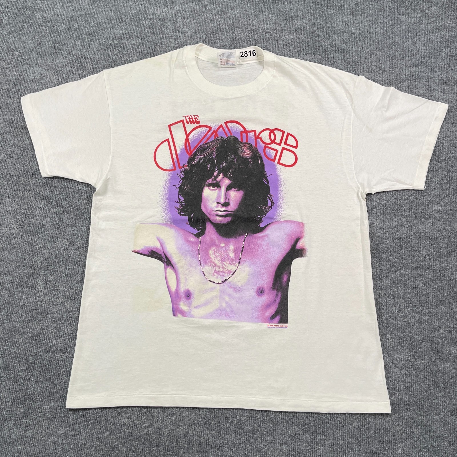 Vintage 1990 The-Doors Jim-Morrison Shirt Large 22x28 Winterland gallery