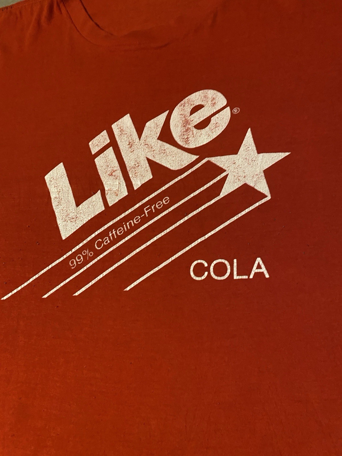 Vintage 80s Like Cola Fit Small Red Single Stitch T Shirt gallery