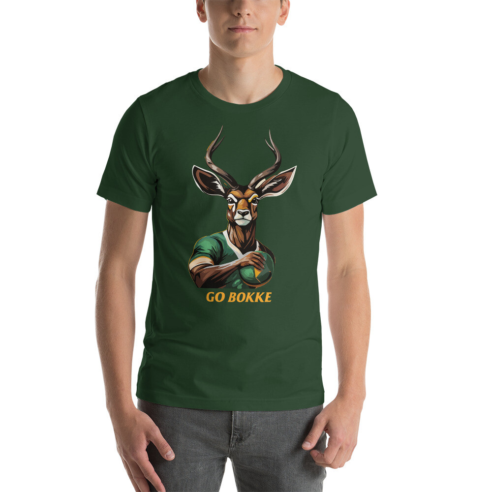 Springbok Supporter Soft and Lightweight Unisex T-shirt South African Rugby gallery