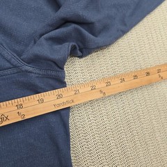 Columbia Shirt Mens Small Blue Pullover Mock Neck 1/4 Zip Long Sleeve