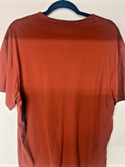 Alpine Design XL Camping Graphic Tee Burnt Orange Bear Forest Camp Shirt