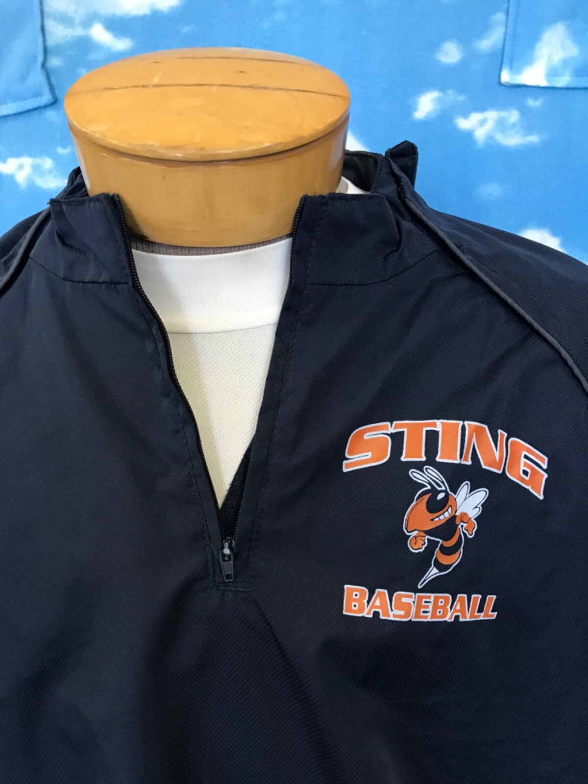 Bloomfield Sting Jacket Short Sleeves 2XL XXL Rawlings 1/4 Zip C20 gallery