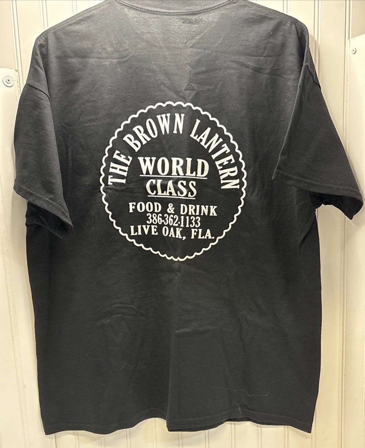 Gildan T-Shirt XL “The Brown Lantern” Food & Drink Live Oak, Florida gallery